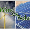 Solar Vs. Wind Energy